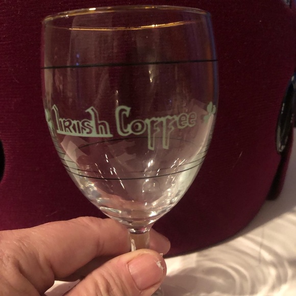 Elegant Gold and green St Patrick’s Irish coffee glasses be a leprechaun - Picture 3 of 7